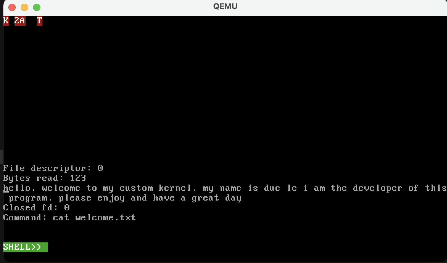 Custom Kernel Screenshot